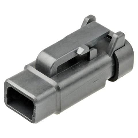 DTM 2WAY BLACK PLUG, END CAP