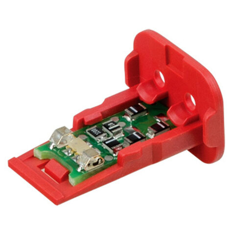 DT 2WAY LED RED WEDGELOCK 24V