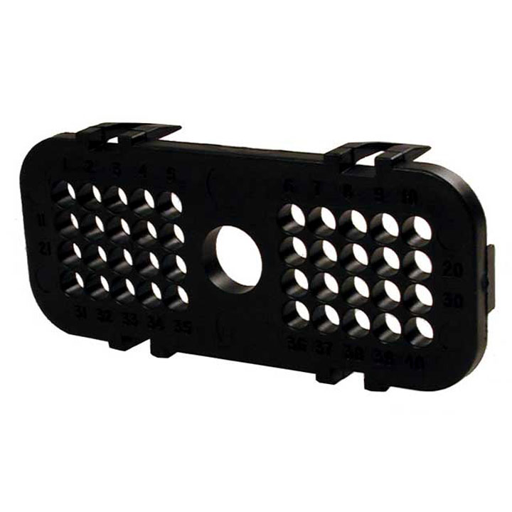 DRC 40WAY SIZE 20 BLACK WIRE ROUTER