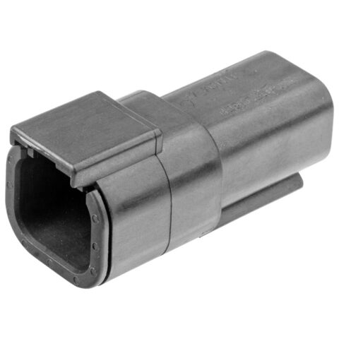 DTM 4WAY BLACK RECEPTACLE