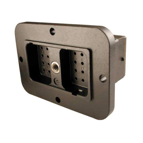 DRC 24WAY SIZE 16 FLANGE RECEPTACLE, A KEY (9X-0145)