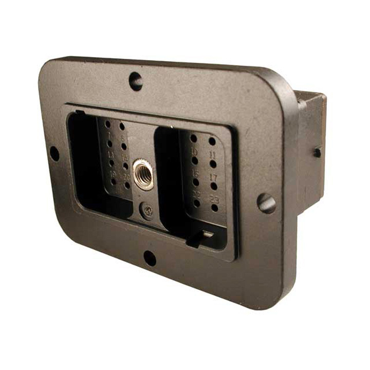 DRC 24WAY SIZE 16 FLANGE RECEPTACLE, A KEY (9X-0145)