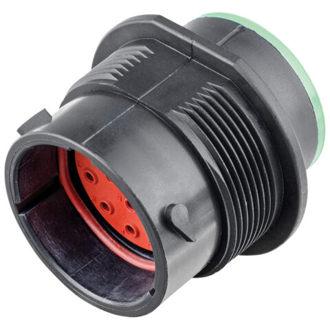 HDP20 18SHELL 14PIN FLANGE RECEPTACLE