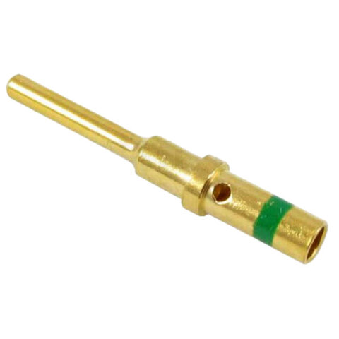 0460-215-1631 - 14AWG GREEN BAND GOLD PIN