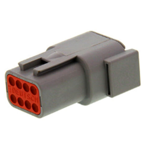 DTM 8WAY RECEPTACLE, A KEY