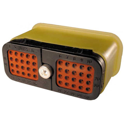 DRC 40WAY SIZE 20 PLUG, B KEY