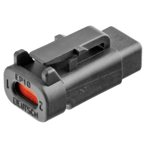 DTM 2WAY BLACK PLUG, 120Ω RESISTOR