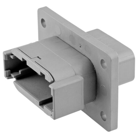 DTM 12WAY FLANGE MOUNT RECEPTACLE, A KEY