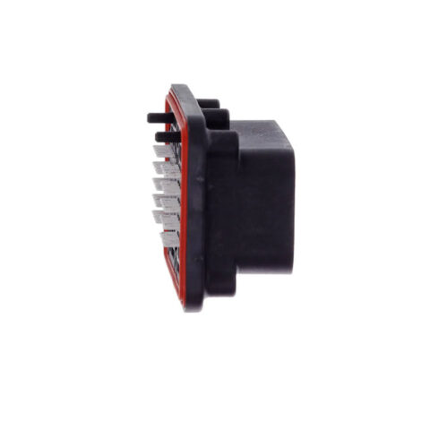 DRC 50WAY SIZE 20 MOULDED IN PINS RECEPTACLE, 05 KEY