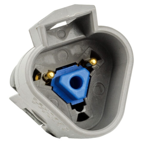 DT 3WAY RECEPTACLE, 120Ω TERMINATING RESISTOR