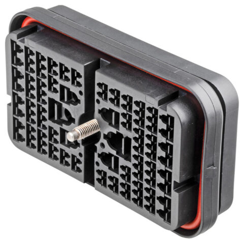 DRB 120WAY PLUG, E/THIN SEAL, WIRE ROUTER, A KEY