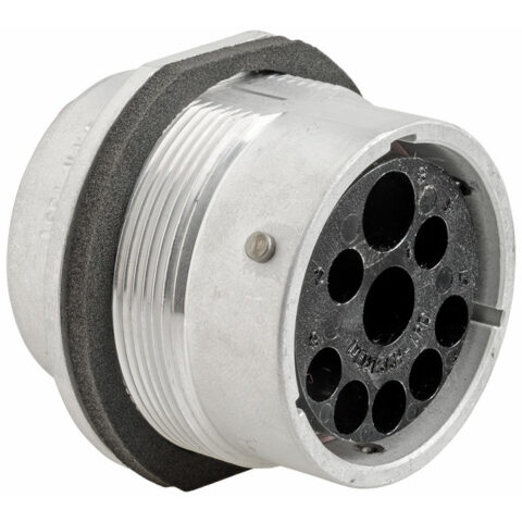 HD30 18SHELL 8SOCKET FLANGE RECEPTACLE