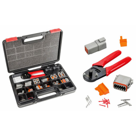 DTM 157 PIECE KIT WITH CRIMP TOOL