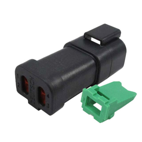 DT CAT 4WAY BLACK RECEPTACLE
