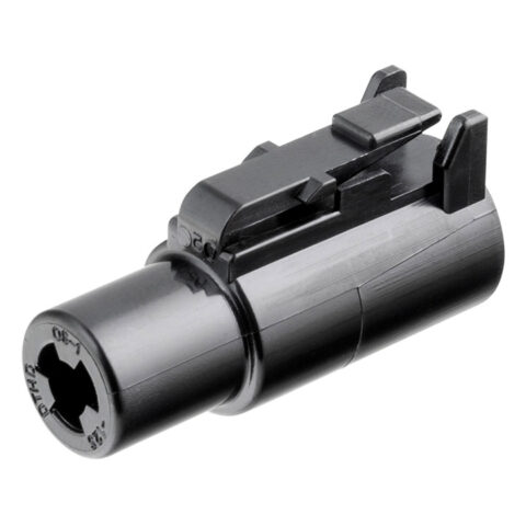 DTHD 1WAY 12AWG PLUG, 25A