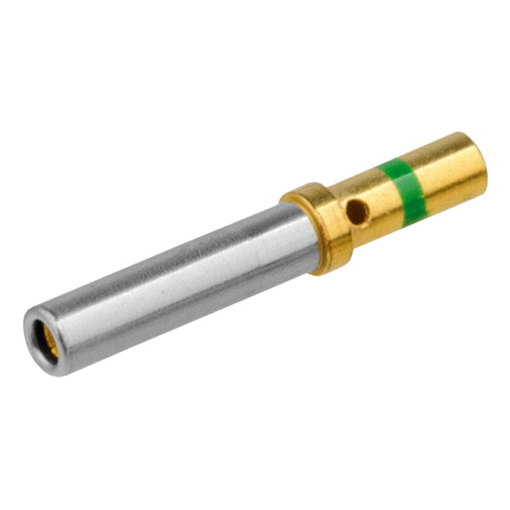 14AWG GREEN BAND GOLD SOCKET