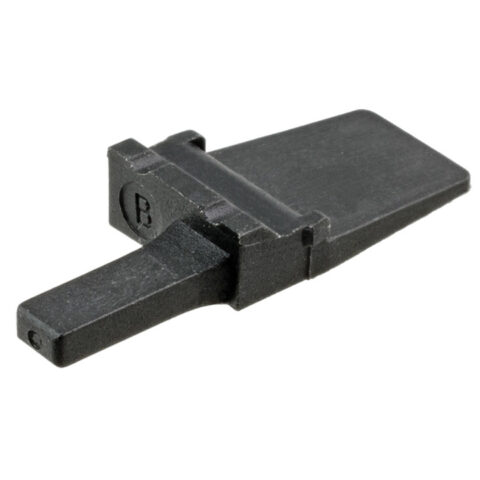 DTM 2WAY BLACK RECEPTACLE WEDGE, B KEY