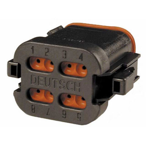 DT 8WAY BLACK PLUG, B KEY