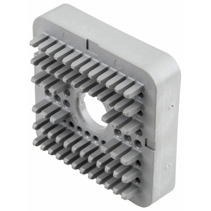DRB 60WAY FLANGE RECEPTACLE WEDGELOCK