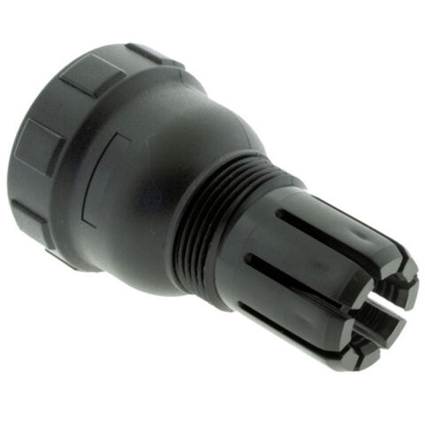 HD10 9WAY BACKSHELL, 0 - 14.48MM CABLE DIA.