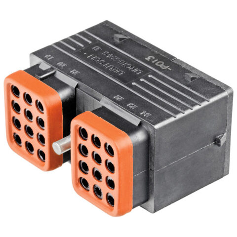 DRC 24WAY SIZE 16 PLUG, BONDED FRONT SEAL, B KEY (9X-7144)