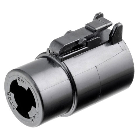 DTHD 1WAY 4AWG PLUG, 100A