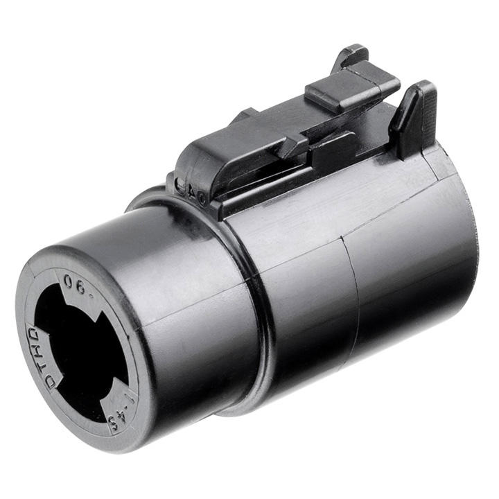 DTHD 1WAY 4AWG PLUG, 100A