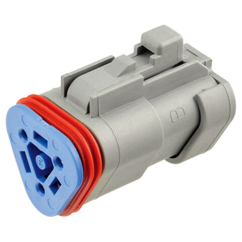 DT 3WAY PLUG, 120Ω TERMINATING RESISTOR